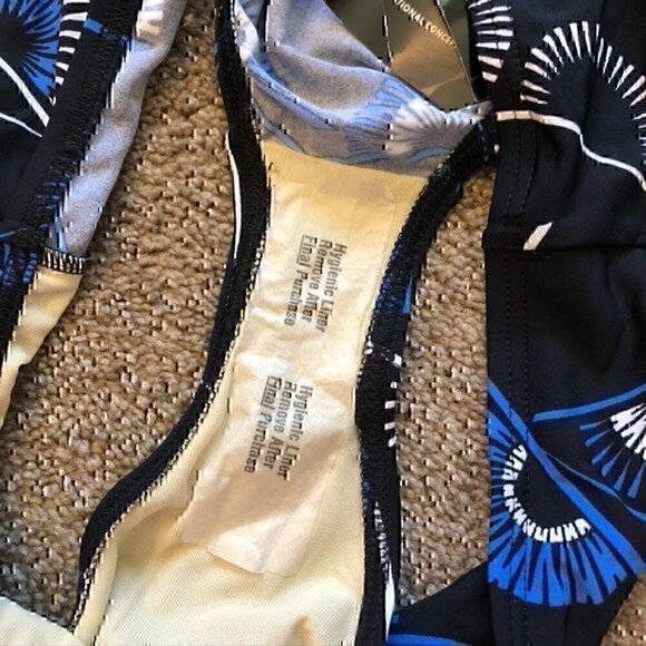 NEW NWT INC INTERNATIONAL CONCEPTS High Waisted Bikini Swimsuit Swim BOTTOM 14 - Picture 6 of 7